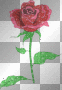 glitter rose