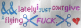 I DONT GIVE A FUCK