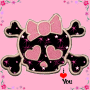 pink skull