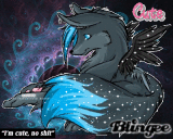 Angel Black Fox