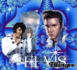 ELVIS IN BLUE