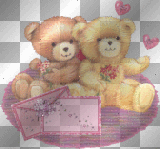 Cute Teddy Bears In Love
