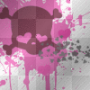 pink skull