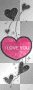 Black Pink Heart