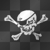 waving pirate flag
