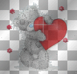 teddy wit heart