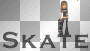 Skateboarder Girl