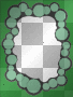 green border