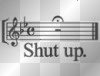Shut up Sheet