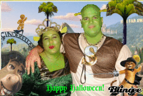 Shrek and Fiona Halloween