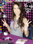 miley signing auto.s