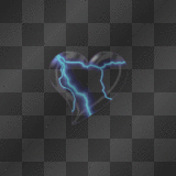 Blue Lightning Bolts
