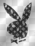 playboy noir et blan 