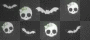 skull wall paper