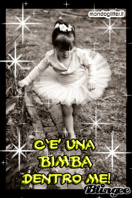c'è una bimba