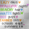 summer<3