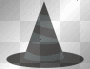 black witches hat