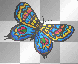 multi-colored butter