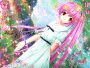 pink anime girl