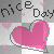 nice day heart