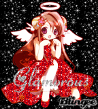 Glitter angel