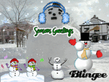 Snowman party