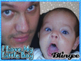 two blue eyes
