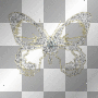 papillon argent