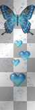 coeur bleu