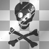 blinking skull