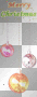 Merry Christmas Ornaments 
