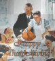  happy thanksgiving norman rockwell stamp 