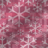 REd Pink Snowflake Background