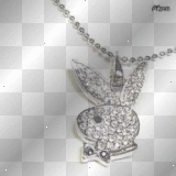 Playboy Bunny Pendant