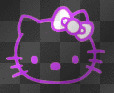 purple hello kitty