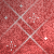 red glitter