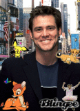 Jim Carrey in the Times Square Jim Carrey in the Times Square