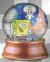 spongebob snowglobe