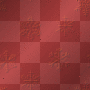 red snowflake pattern
