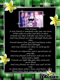 friends poem