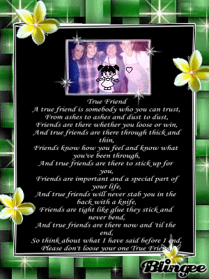 friends poem