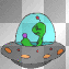 alien flying