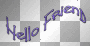 hello friend wave
