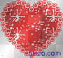 glitter heart