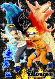 kyuubi and eagle and naruto and hinata