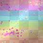 Rainbow Background Splatter