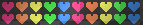 rainbow hearts
