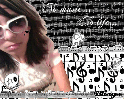 no life .. no music.. no life .. no music..