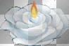 Rose Candle (White)