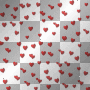 red hearts